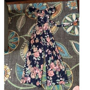 Floral jumpsuit